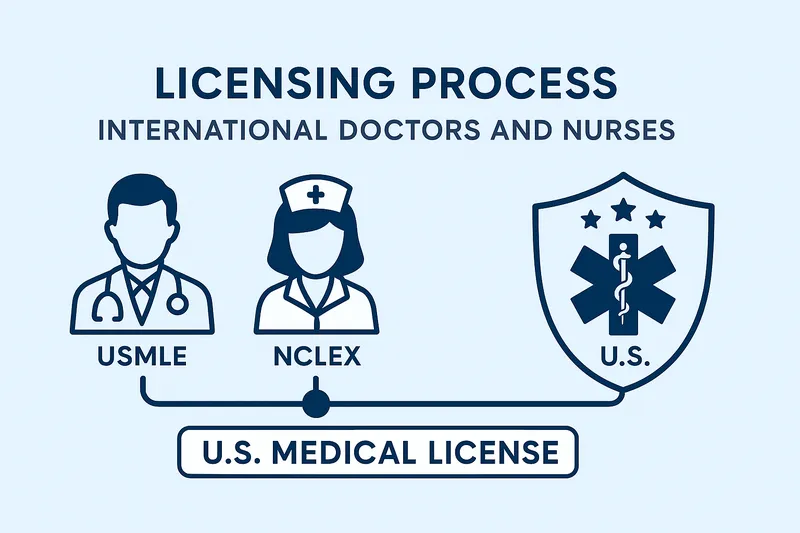 Doktor ve Hemşirelerin Çalışma İzni USMLE ve NCLEX