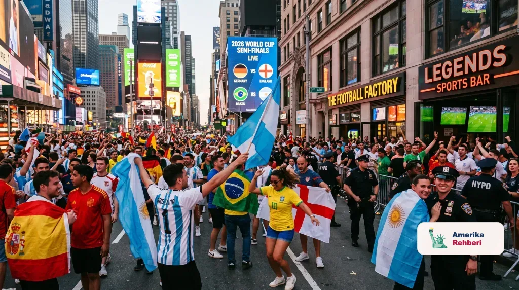 Yarı Final Haftası: New York'ta Atmosfer Nasıl?