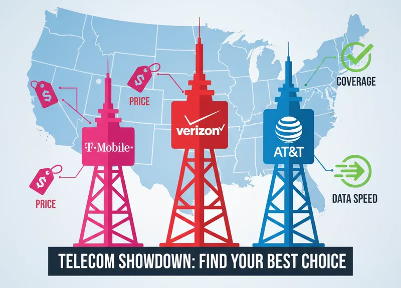 📱 ABD’de Telefon Hattı ve Operatör Karşılaştırması: T-Mobile, Verizon, AT&T (Fiyat, Kapsama, Yeni Gelen Avantajları)